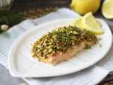 Recept Zalm in pistachekorst